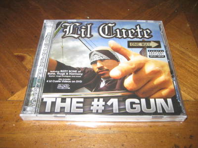 Chicano Rap CD & DVD LIL CUETE - The #1 Gun - Bizzy Bone LIL